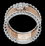 Right Hand Ring in 18k Gold with Diamonds