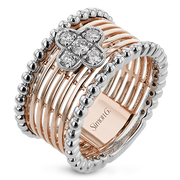 Right Hand Ring in 18k Gold with Diamonds