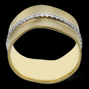 Right Hand Ring in 18k Gold with Diamonds