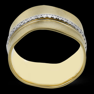 Right Hand Ring in 18k Gold with Diamonds