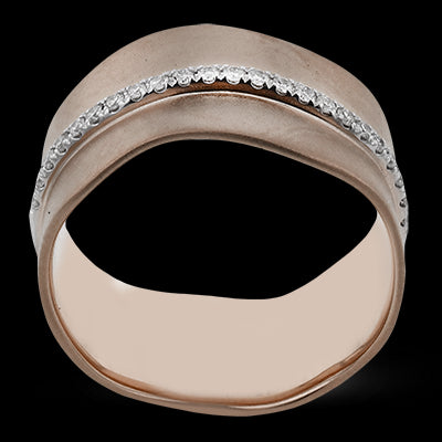 Right Hand Ring in 18k Gold with Diamonds