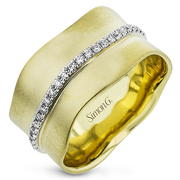 Right Hand Ring in 18k Gold with Diamonds