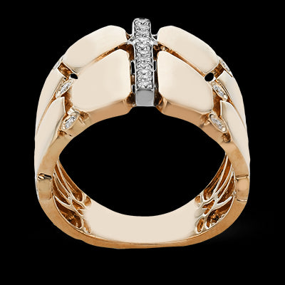Right Hand Ring in 18k Gold with Diamonds