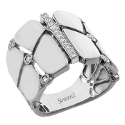 Right Hand Ring in 18k Gold with Diamonds