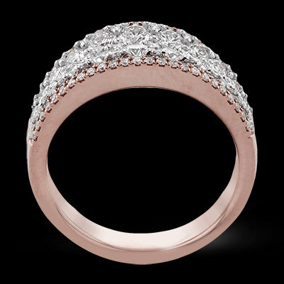 Right Hand Ring in 18k Gold with Diamonds