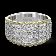 Right Hand Ring in 18k Gold with Diamonds
