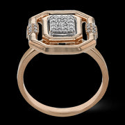 Right Hand Ring in 18k Gold with Diamonds