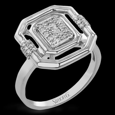 Right Hand Ring in 18k Gold with Diamonds