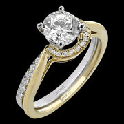 Wedding Set in 18k Gold with Diamonds