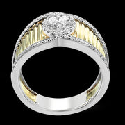 Right Hand Ring in 18k Gold with Diamonds