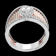 Right Hand Ring in 18k Gold with Diamonds