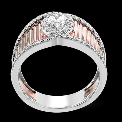 Right Hand Ring in 18k Gold with Diamonds