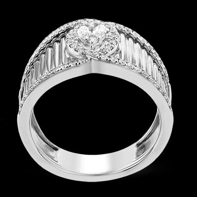 Right Hand Ring in 18k Gold with Diamonds