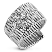 Right Hand Ring in 18k Gold with Diamonds