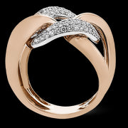 Right Hand Ring in 18k Gold with Diamonds