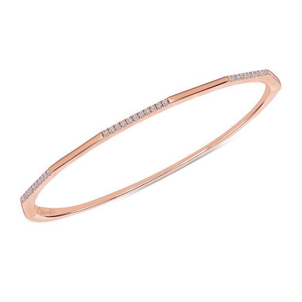 Uneek Stackable Collection 1-Row Clasp Bangle