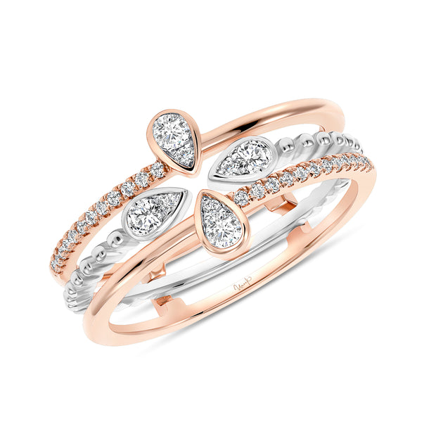 Uneek Floral Fashion Ring