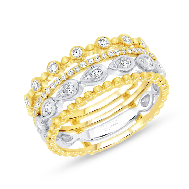 Uneek Lace Collection Diamond Fashion Ring