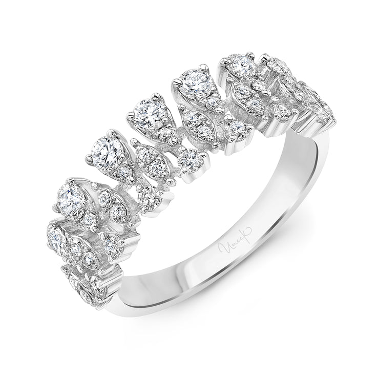 Uneek Lace Collection 3-Row Fashion Ring