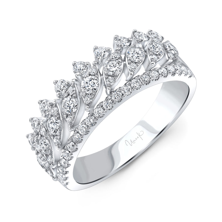 Uneek Lace Collection 3-Row Fashion Ring