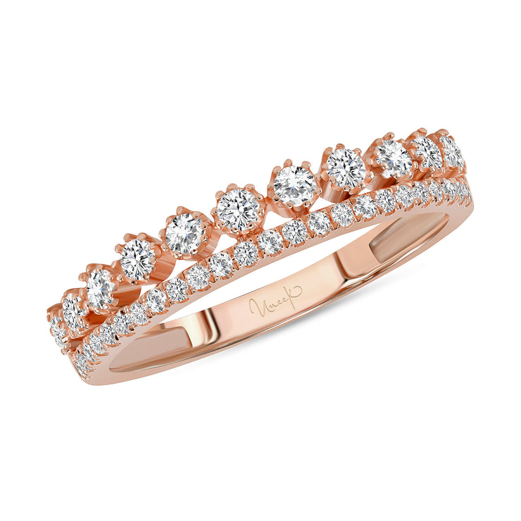 Uneek Stackable Collection 2-Row Stackable Ring
