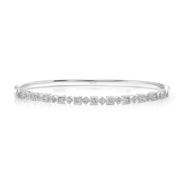 Uneek Stackable Collection 1-Row Clasp Bangle