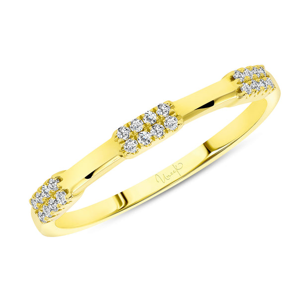 Uneek Stackable Collection Diamond Stackable Ring