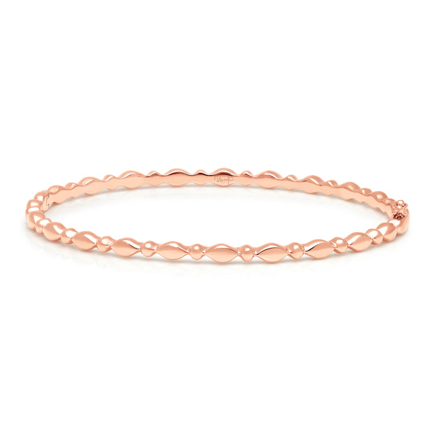 Uneek Stackable Collection Clasp Bangle