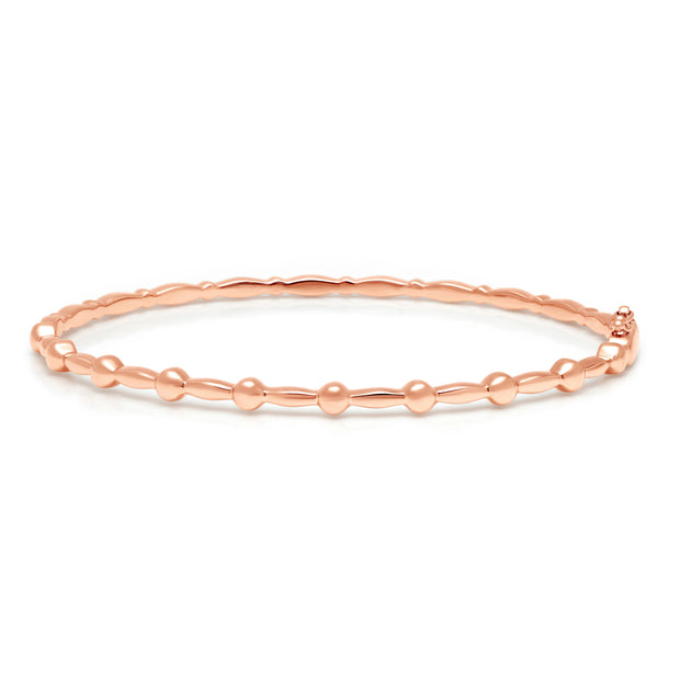 Uneek Stackable Collection Clasp Bangle