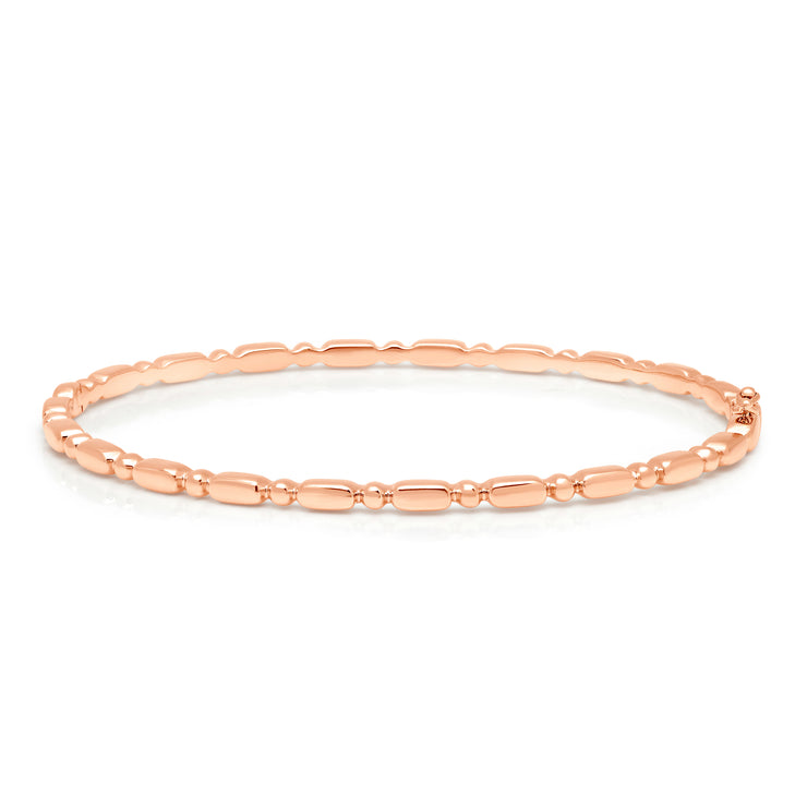Uneek Stackable Collection Clasp Bangle