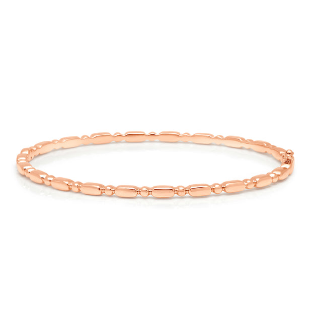 Uneek Stackable Collection Clasp Bangle