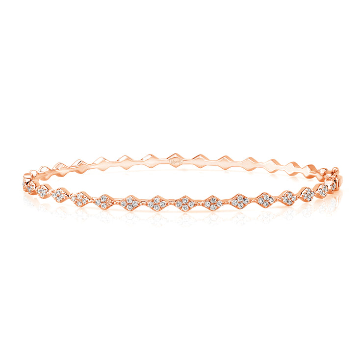 Uneek Stackable Collection Clasp Bangle