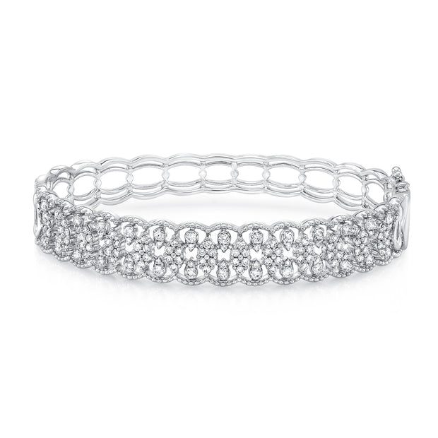 Uneek Lace Collection Clasp Bangle