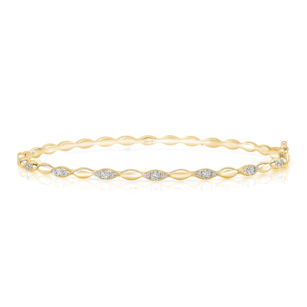 Uneek Stackable Collection Clasp Bangle