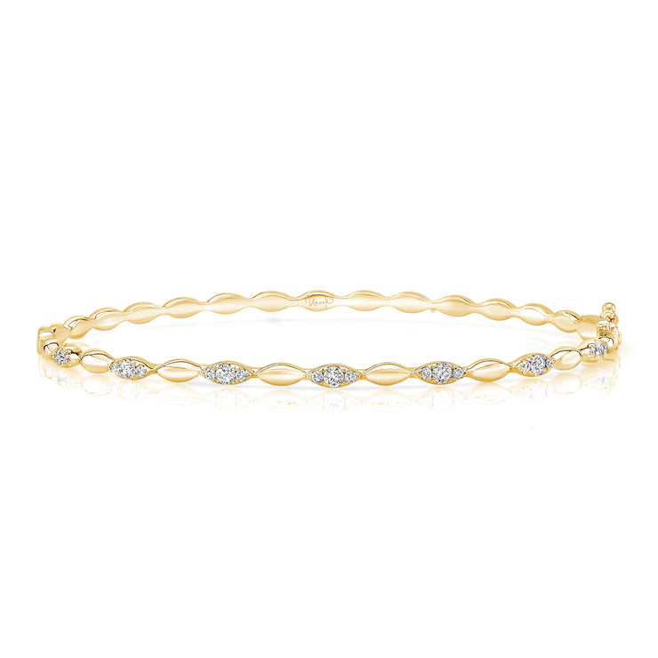 Uneek Stackable Collection Clasp Bangle