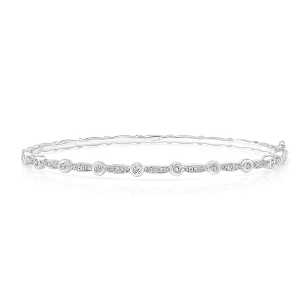 Uneek Stackable Collection Clasp Bangle
