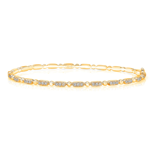 Uneek Stackable Collection Clasp Bangle