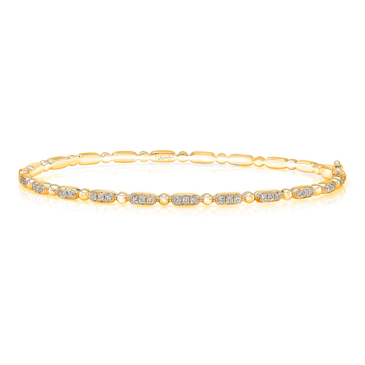 Uneek Stackable Collection Clasp Bangle