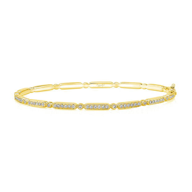 Uneek Stackable Collection Clasp Bangle