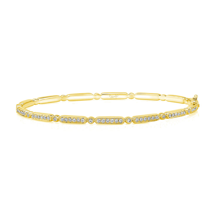 Uneek Stackable Collection Clasp Bangle