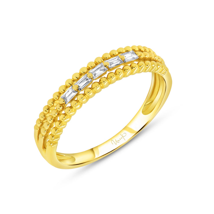 Uneek Stackable Collection Diamond Fashion Ring