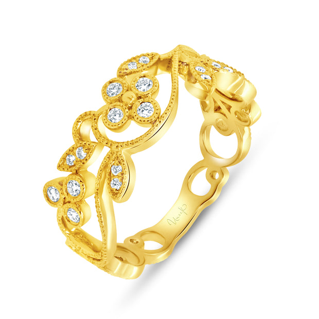 Uneek Floral Fashion Ring