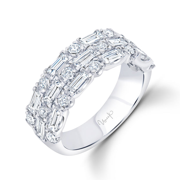 Uneek Lace Collection 3-Row Fashion Ring
