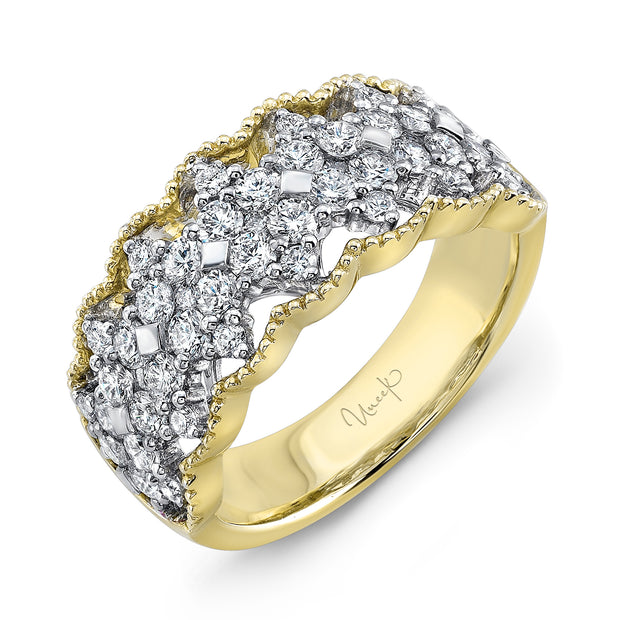 Uneek Lace Collection Multi-Row Fashion Ring