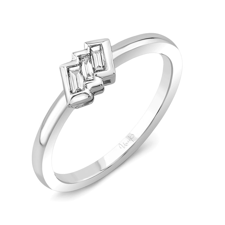 Uneek Baguette Diamond Fashion Ring