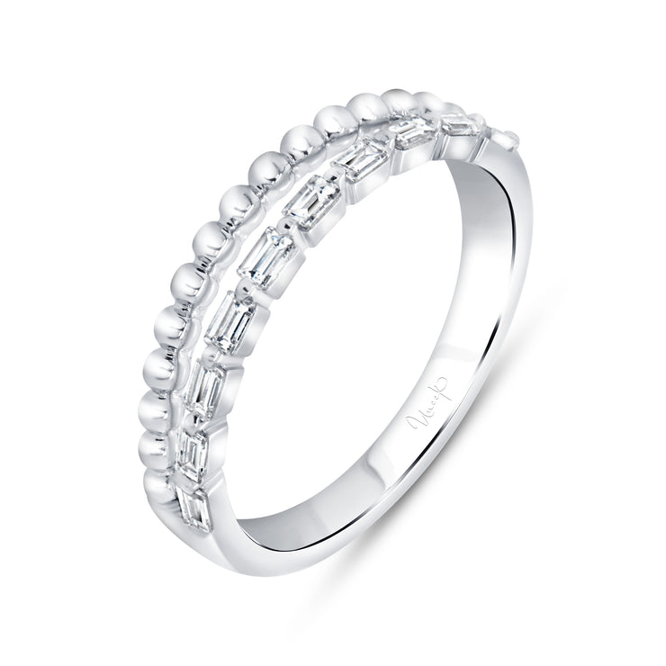 Uneek Stackable Collection 2-Row Stackable Ring