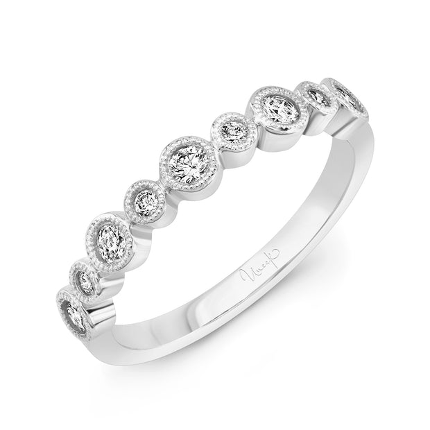 Uneek Stackable Collection Diamond Stackable Ring