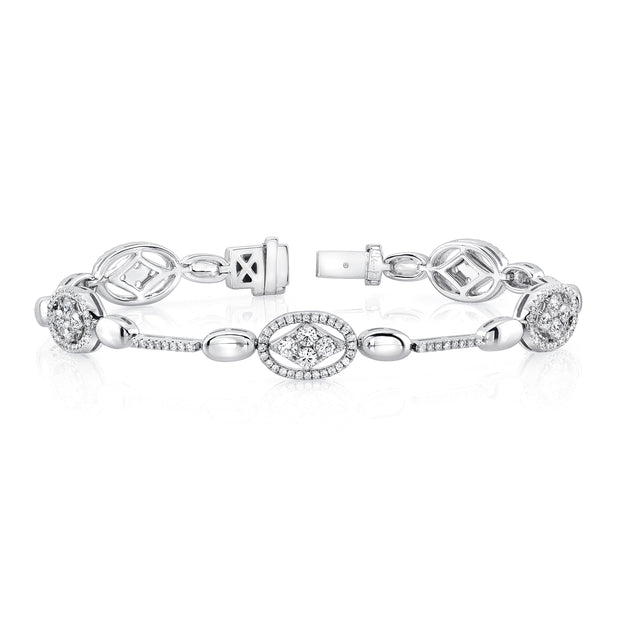 Uneek Cluster Link Bracelet
