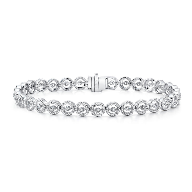 Uneek Lace Collection Vintage Link Bracelet