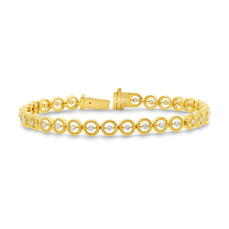 Uneek Bouquet Collection Stackable Bracelet